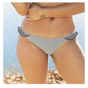 Aerie Brand New!  Seersucker Bikini Bottom Medium